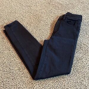 American Eagle Next Level Stretch Black Skinny Jeans Size 00 Short- Like New